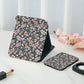Mirroray - Floral Print Folding Desktop Makeup Mirror