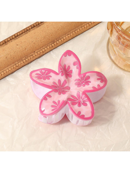 Beau - Elegant Flower Shaped Claw Clip
