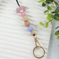 Keypus - Beautiful Lotus Pattern Silicone Keychain