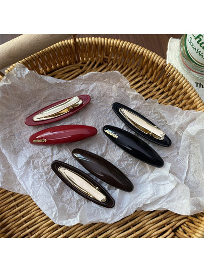 Beau - Sophisticated Oval Hair Clip