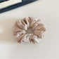 Gifty - Plaid Polyester Fabric Scrunchie
