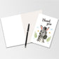 Carduria - Sweet Animal Pattern Greeting Card