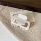 Beau - Vintage Openwork Small Square Hair Claw Clip