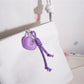 Keypus - Heart Shaped Faux Leather Keychain