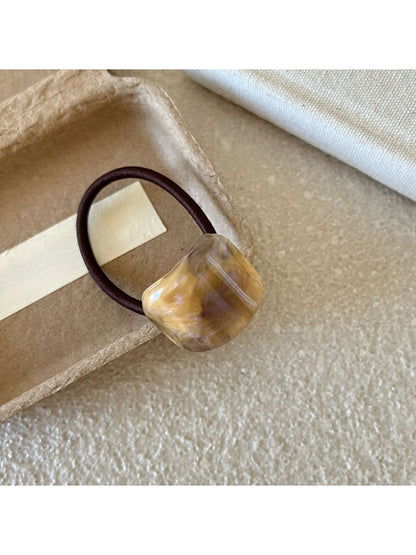 Gifty - Retro Geometric Cube Hair Tie