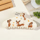 Beau - Cute Puppy Square Hair Clip