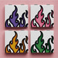 Mirroray - Flame Pattern Vanity Mirror