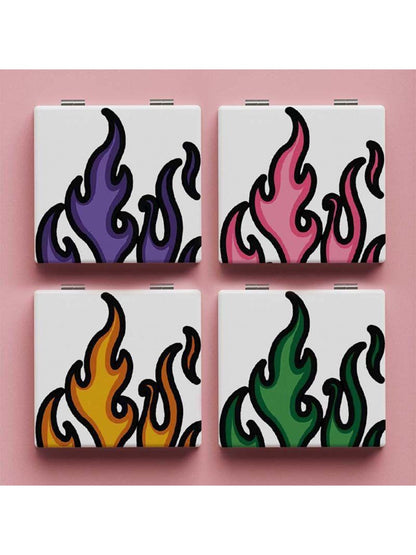 Mirroray - Flame Pattern Vanity Mirror