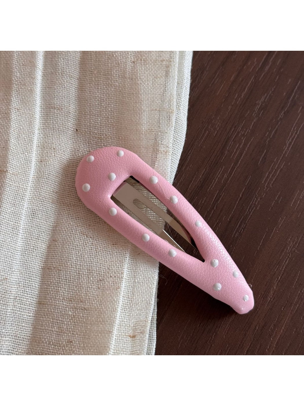 Beau - Sweet Style Polka Dot Barrette Hair Clip