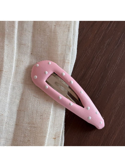 Beau - Sweet Style Polka Dot Barrette Hair Clip