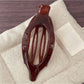 Beau - Flat Openwork Hair Claw Clip