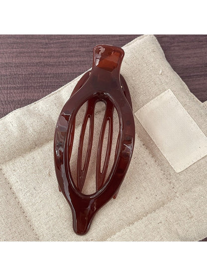 Beau - Flat Openwork Hair Claw Clip