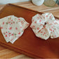 Gifty - Floral Print High Elastic Polyester Scrunchie