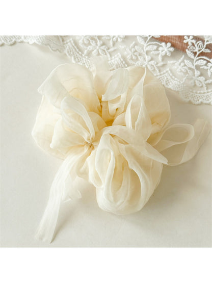 Gifty - Elegant Puff Satin Scrunchie