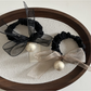Gifty - Minimal Bow Detail Ponytail Hair Tie