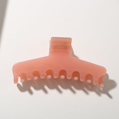 Beau - Women's T Shaped PS Alloy Claw Hair Clip