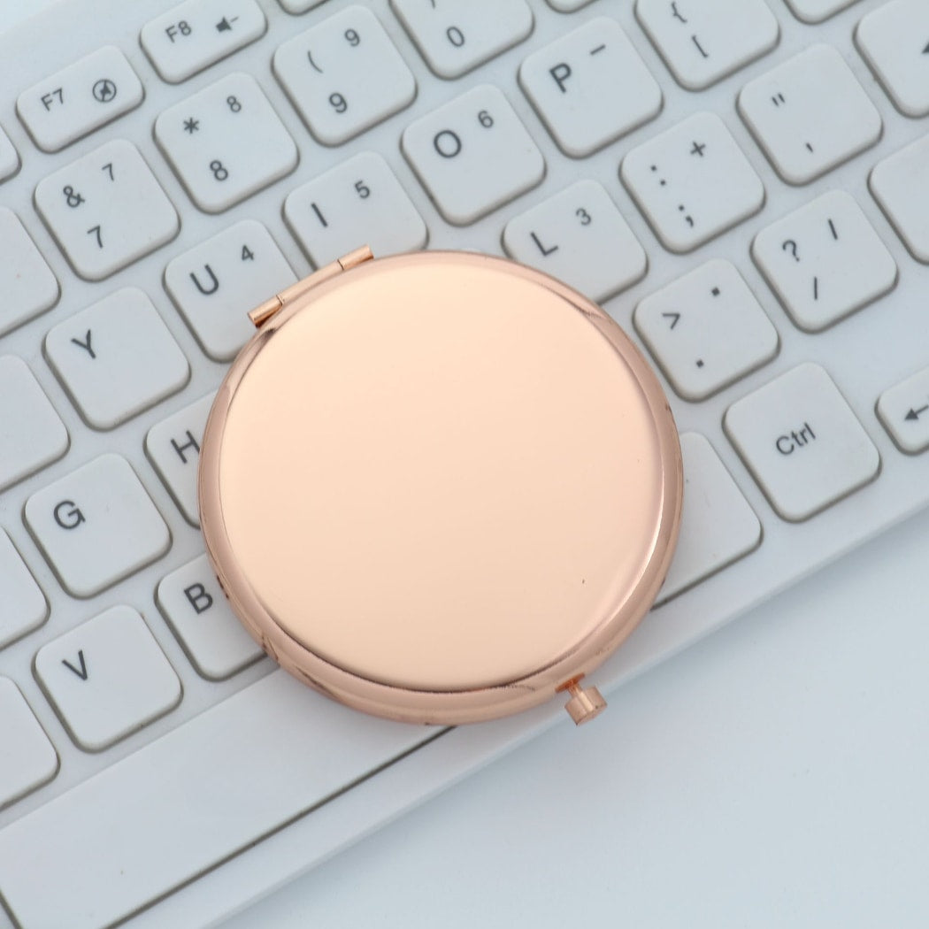 Mirroray - Solid Color Round Folding Mirror