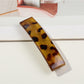 Beau - Retro Leopard Print Hair Clip