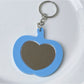 Keypus - Apple Shaped Mirror Keychain