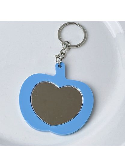 Keypus - Apple Shaped Mirror Keychain