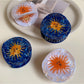 Beau - Round Sun Pattern Acetate Hair Clip