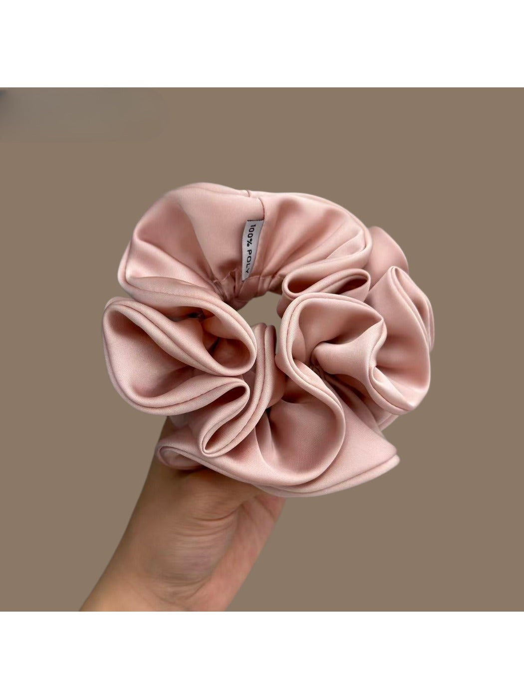 Gifty - Chic Solid Satin Scrunchie