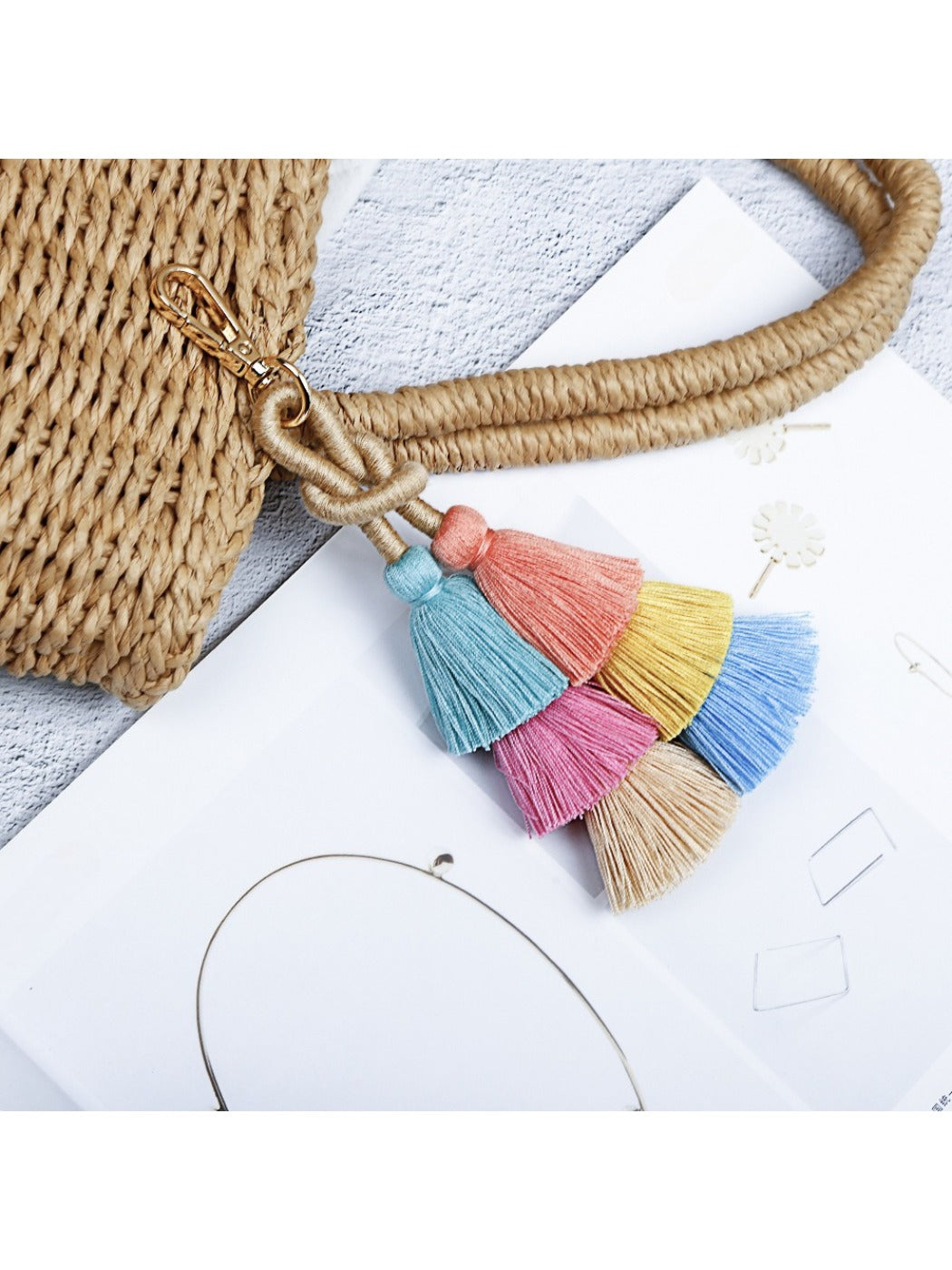 Keypus - Bohemian Tassel Bag Charm
