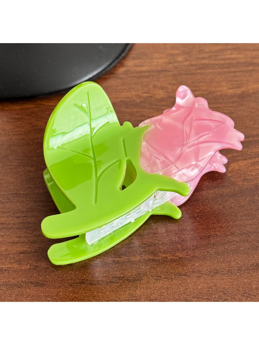 Beau - Cute Strawberry Rose Hair Clips Mini