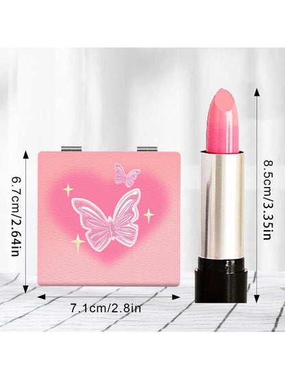 Mirroray - Butterfly Pattern Compact Folding Mirror