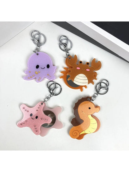 Keypus - Ocean Acrylic Mirror Keychain