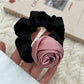 Gifty - Rose Flower Hair Ties Scrunchies Bun Accessories