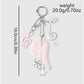 Keypus - Cartoon Wing and Star Pendant Keychain