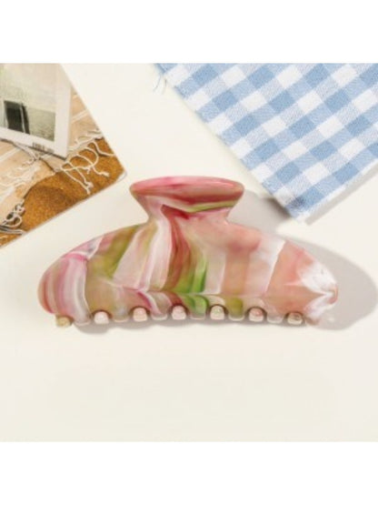 Beau - Marble Pattern Hair Claw Clip
