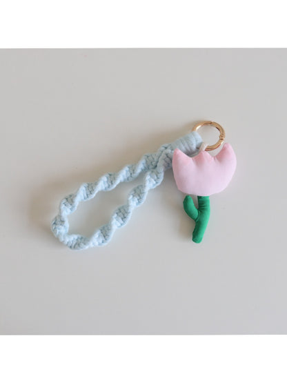 Keypus - Elegant 3D Rose Keychain