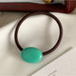 Gifty - Solid Color Oval Hair Tie