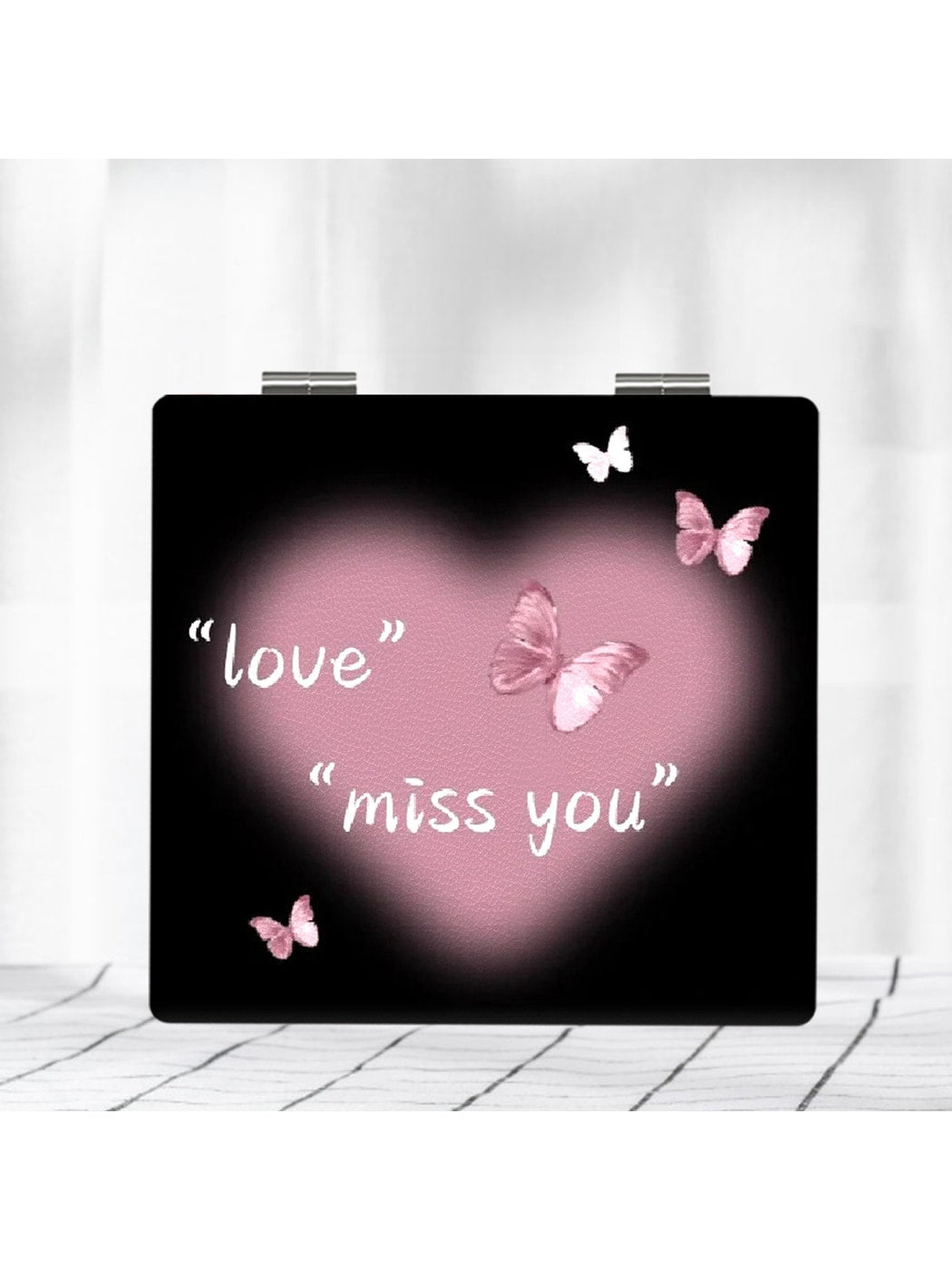 Mirroray - Y2K Style Pink Tones Makeup Mirror