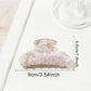 Beau - Textured Half Circle Hair Claw Clip