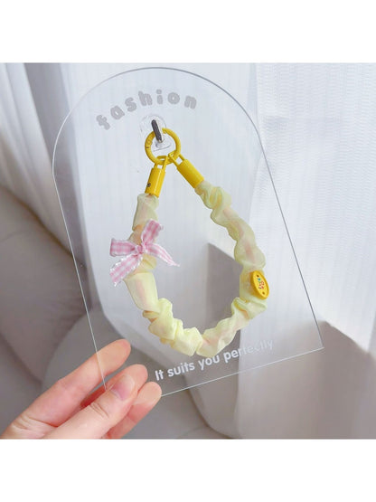 Keypus - Bow Detail Mixed Color Phone Hanging Strap