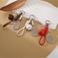 Keypus - Mini Tennis Racket Ball Detail Keychain