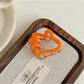 Beau - Simple Hand Silhouette Acetate Claw Clip