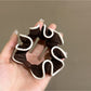 Gifty - Elegant Simple Color Edge Scrunchie