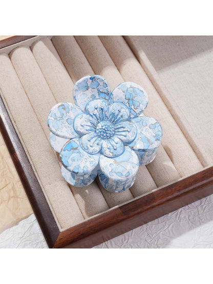 Beau - Six-Petal Floral Hair Clip