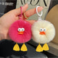 Keypus - Cute Duck Ball Keychain