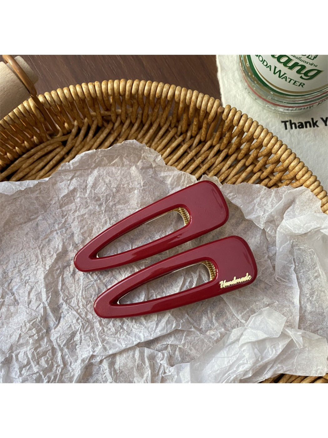 Beau - Vintage Openwork Triangle Hair Clip