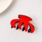 Beau - Glossy Geometric Openwork Claw Clip