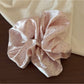 Gifty - Polka Dot Ruched Satin Finish Scrunchie