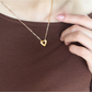 Earedge - Geometric Heart Design Fashion Earrings