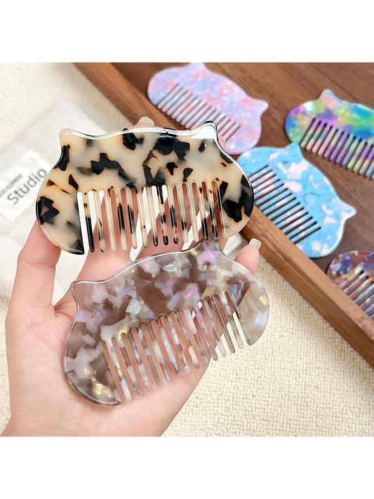 Camerow - Elegant Vintage Cat Ear Shaped Hair Comb