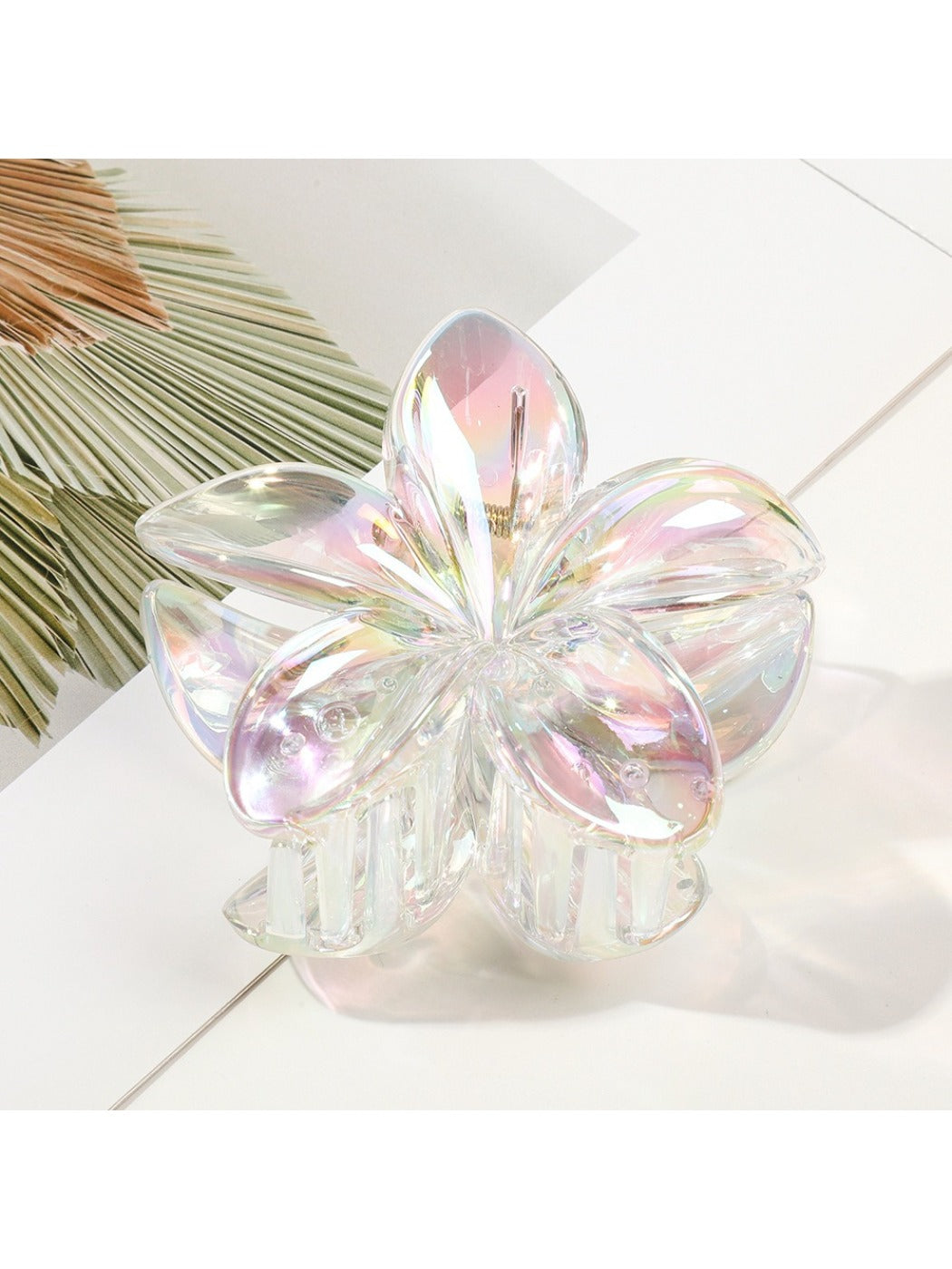 Beau - Elegant Plumeria Hair Claw Clip