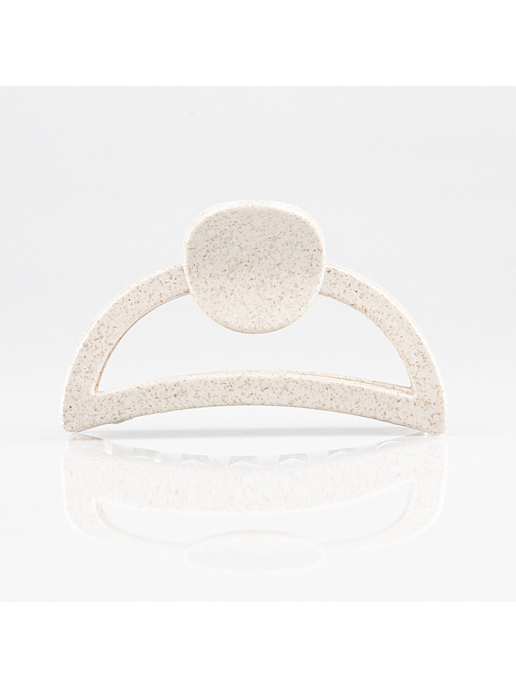 Beau - Minimalist Half Round Openwork Claw Clip